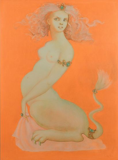 null Leonor FINI (1908-1996)

Sphinx

Lithograph, artist's proof, signed lower right

75...
