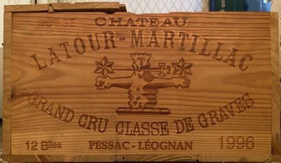null Dix (10) bouteilles, Château La Tour Martillac, 1996, Pessac-Leognan