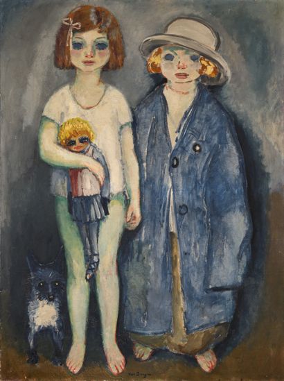 null Kees Van DONGEN (1877-1968)

Titine and Toto

Oil on canvas, signed lower center,...