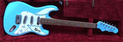 null Guitare, BURNS London, type Cobra, Player Series, n° de série 0405066, bleue,...
