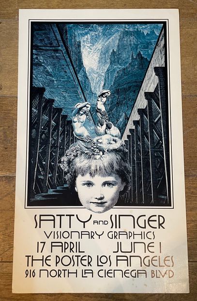 null Wilfried SÄTTY (1939-1982) et David SINGER (Xxe siècle)

Affiche pour "Visionary...