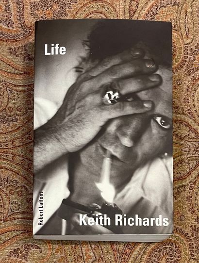 null Un livre - Keith Richards "Life", 1981 

Dédicacé par Keith Richards