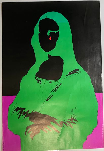 null Roman CIESLEWICZ (1930–1996)
Mona Lisa , 1968
Affiche originale , impression...