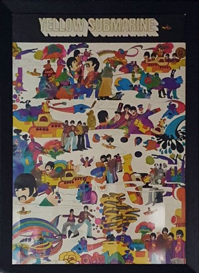 null Poster - "Yellow Submarine", 1969

published by Hallmark for the French market,...