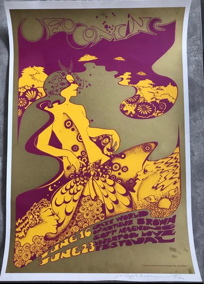 null Hapshash and the Coloured Coat

"UFO Coming", London club - 16 au 23 juin 1967

Affiche...