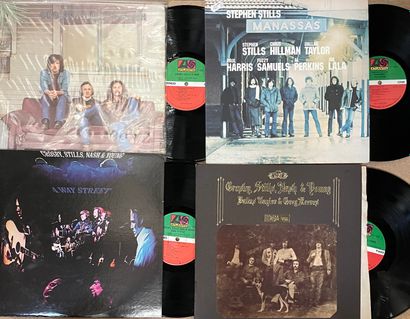 null Quatre disques 33T - Crosby, Stills, Nash & Young

pressages américains

VG+...