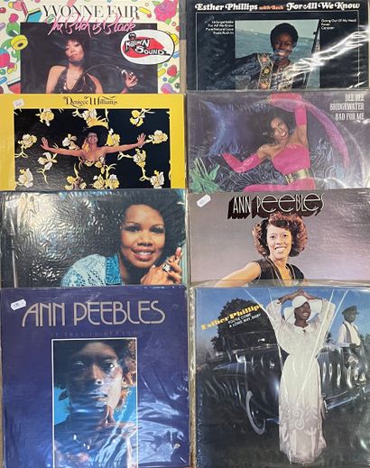 null Huit disques 33T - Chanteuses Soul/R&B/Funk

dont pressages américains 

VG...