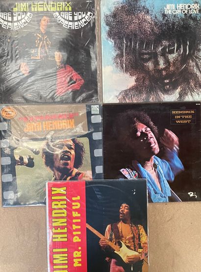 null Cinq disques 33T - Jimi Hendrix

VG à VG+ ; G à VG+