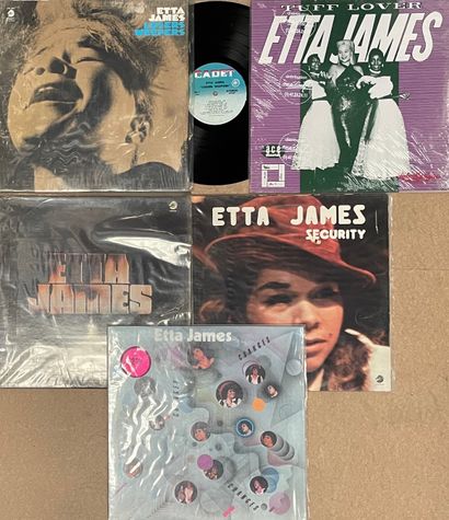 null Cinq disques 33T - Etta James

dont pressages américains

VG+ à NM; VG+ à N...