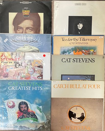 null Huit disques 33T - Leonard Cohen/Cat Stevens

dont pressages américains

VG...
