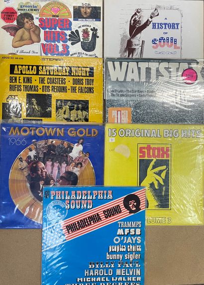 null Sept disques 33T - Compilation 

Stax/Motown/Philadelphia Sounds… 

dont pressages...