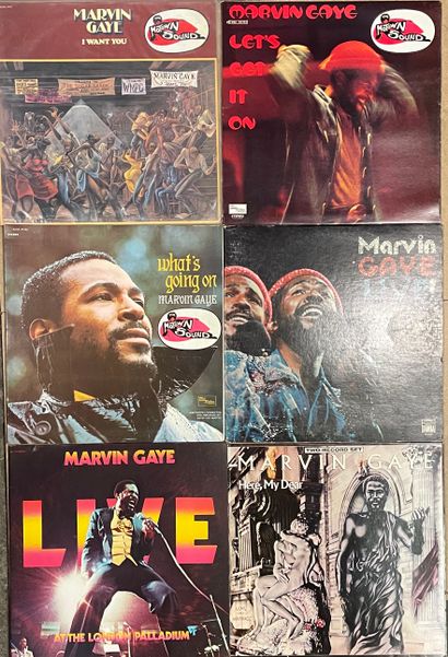 null Six disques 33T - Marvin Gaye

Pressages français et américains

VG+ à EX; VG+...