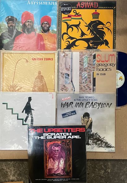 null Sept disques 33T - Raggae divers (Gregory Isaacs; Slum - vinyle bleu…)

VG+...