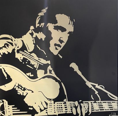 null Marco CASTILLA (born in 1970)

Elvis, 2003

Acrylic on paper mounted on canvas,...
