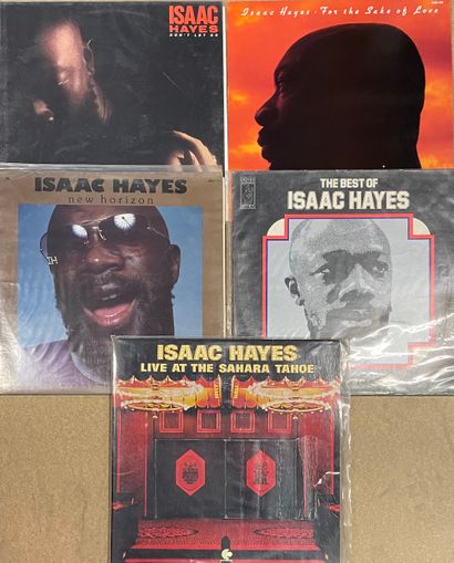 null Cinq disques 33T - Isaac Hayes

VG à EX; VG+ à EX