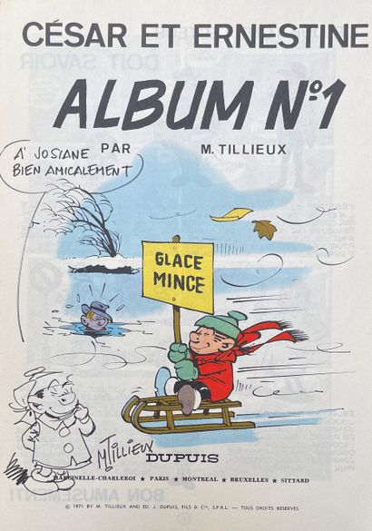 null TILLIEUX Maurice (1921-1978)

Albums dédicacés

César et Ernestine. Ensemble...