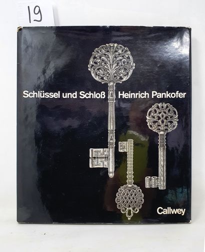livre en allemand Heinrich Pankofer
"Schlüssel und Schloss", Munich, 1974