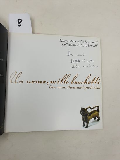 livre en italien Adalberto Biasotti 
"Un Uomo, mille lucchetti One man thousand padlocks",...