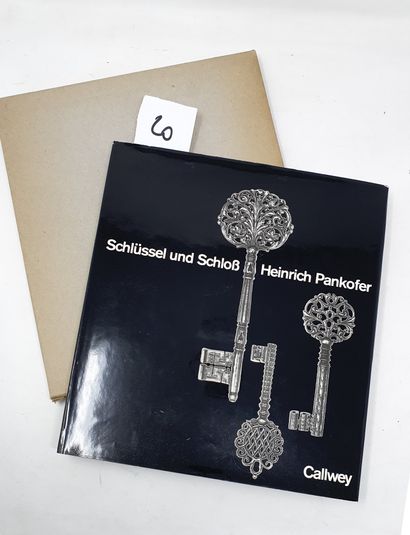 livre en allemand Heinrich Pankofer
"Schlüssel und Schloss", Munich, 1974 (emboi...