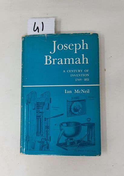 livre en anglais Ian McNeil
"Joseph Bramah a century of inventions 1749-1851", Editions...