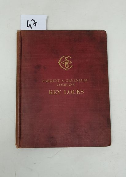 livre en anglais "Sargent & Greenleaf 1917 catalog of key locks and doors bolts"
Dédicace...