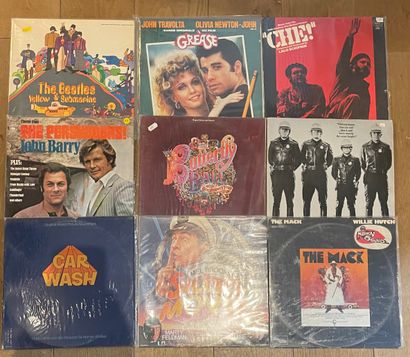 Bandes originales de film Nine LPs - Soundtracks of 70's Cinema Classics
including...