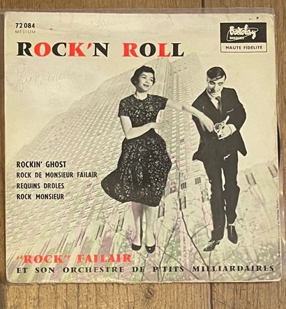 Rock & Roll Un disque Ep - Rock Failair (Boris Vian)
VG; VG+