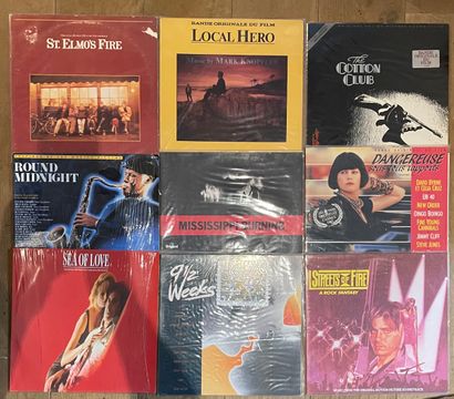 Bandes originales de film Nine LPs - 80's/90's Movie Classics Soundtracks
VG to EX;...