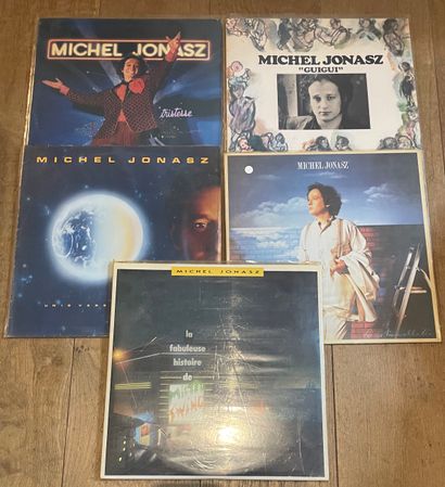 Chansons françaises Cinq disques 33 T - Michel Jonaz
VG à NM; VG à NM