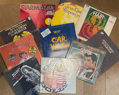 Bandes originales de film Dix disques 33 T - Bandes originales de comédies musicales
VG...