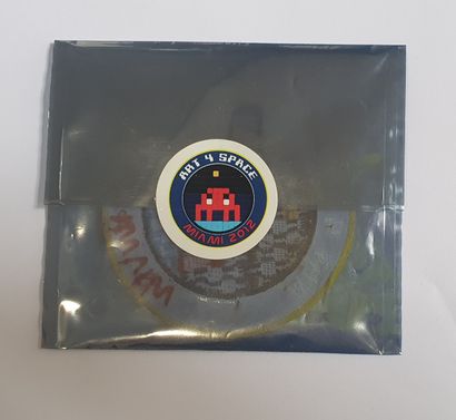 Invader INVADER (1969)
"Art 4 space Miami" - 2012
Embroidered badge or patch - Limited...