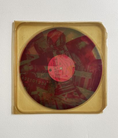 Rauschenberg Robert RAUSCHENBERG (1925 - 2008) 
One LP - Talking Heads "Speaking...