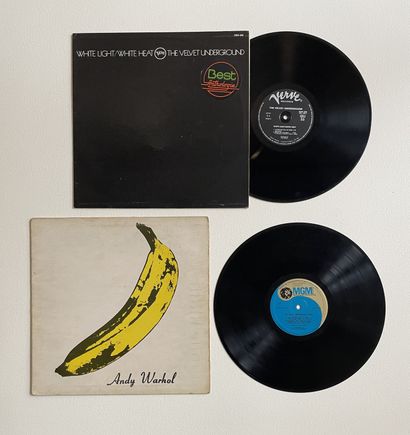 Warhol Andy WARHOL (1928-1987) 
Two LPs - The Velvet Underground "The Velvet Underground...