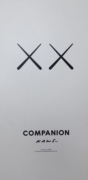 KAWS KAWS (1974) 
"Companion"
Peluche marron
H.: 42 cm
Dans sa boite (petite ray...