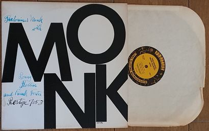 Warhol Andy WARHOL (1928-1987) 
Un disque 33T - Thelonious Monk. Pressage américain
VG+/EX;...
