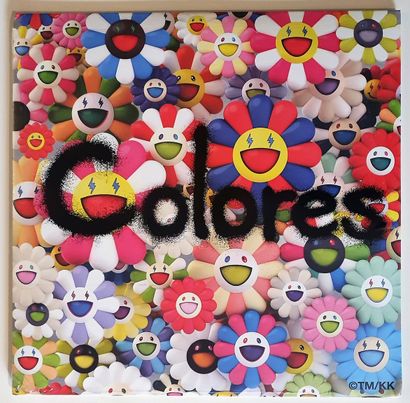 Murakami Takashi MURAKAMI (1962)
Un disque 33T - J. Balvin "Colores"
Scellé