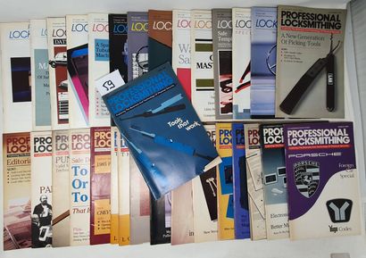 Livres Professional Locksmithing, USA
31 issues: 1983 - August, October, November...
