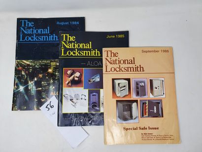 Livres The National Locksmith, USA
3 issues: August 1984, June 1985 and September...