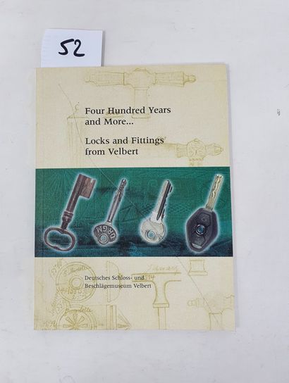 Livres Ulrich Morgenroth
"Locks and fittings from Velbert", Scala 2003 (signed c...