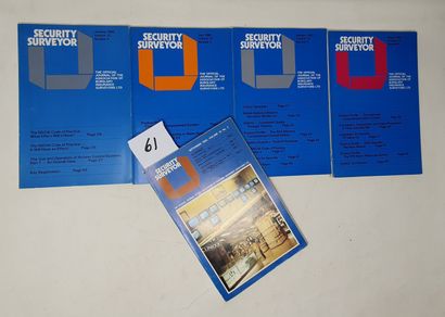 Livres Security Surveyvor, UK
5 issues: 1982 - January, July, 1983 - January, March,...