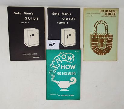 Livres Four booklets by Locksmith Ledger:
- "Know how for locksmiths", 1970
- Advanced...