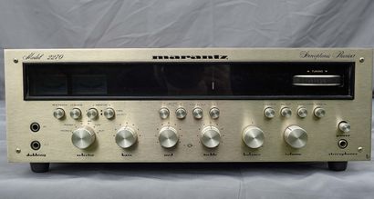 null Tuner Amplifier, MARANTZ, 2270
Very good cosmetic condition, does not work
To...