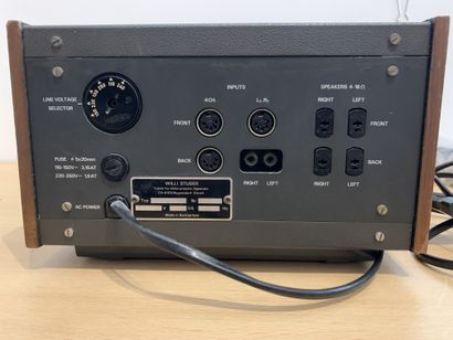 null Quadraphonic amplifier, REVOX, A 724 
Good cosmetic condition, amp does not...