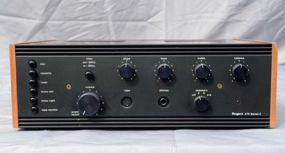 null Vintage amplifier, ROGERS, A76
Very good cosmetic condition, working 
Sold as...