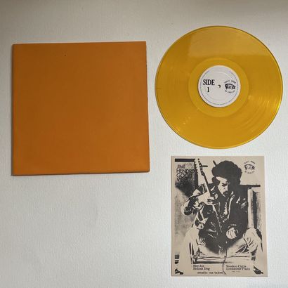 Jimi Hendrix A 33T record - Jimi Hendrix "Good Vibes". label TMOQ, studio out takes...