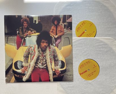 Jimi Hendrix One double LP - Jimi Hendrix "L.A. Forum april 26 1969" 
VG+/EX (light...