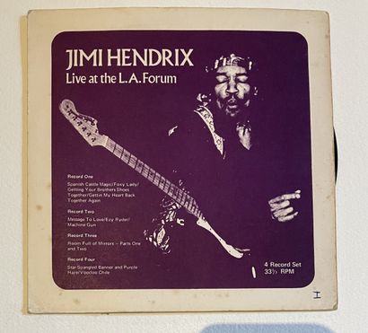 Jimi Hendrix Four 45T records - Jimi Hendrix "Live at The L.A. Forum", complete set
Rare...