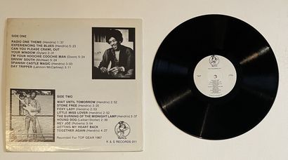 Jimi Hendrix One LP - Jimi Hendrix "Guitar Hero
VG+/EX; VG+/EX