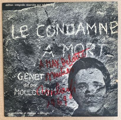 Chanson française Un disque 33T - Mouloudji "Le condamné a mort"
Musique Almuro
Dédicacé...