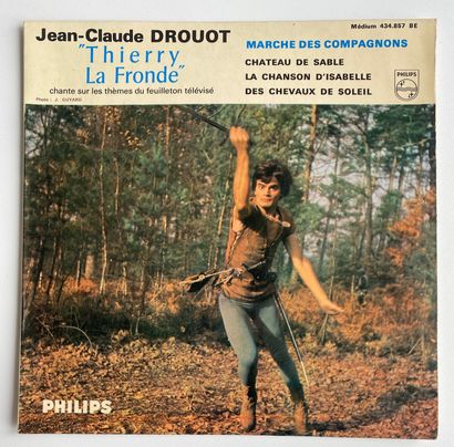 BOF Un disque super 45T - Bande originale du feuilleton "Thierry la fronde"
Dédicacé...